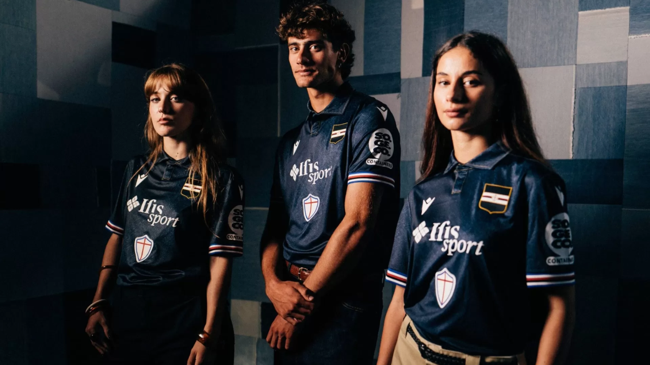 Third Jersey Sampdoria Blu di Genova